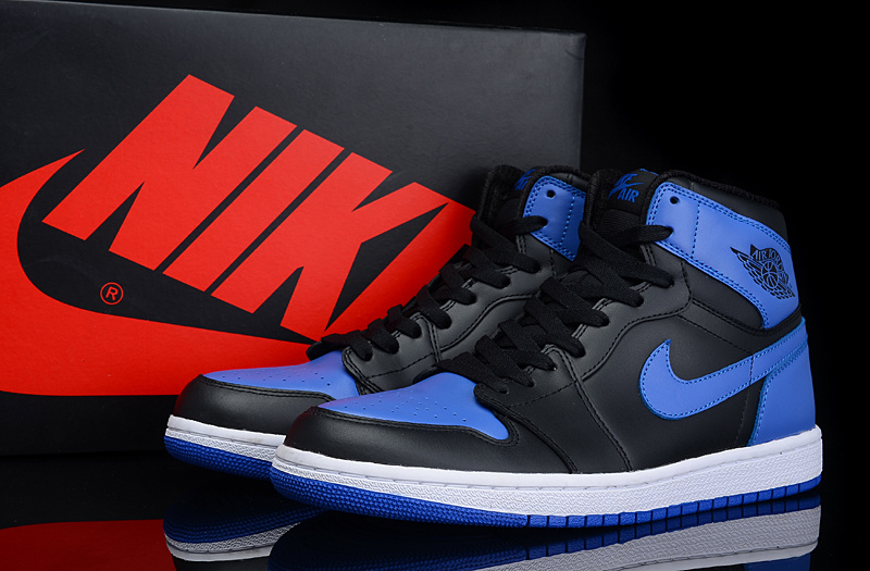 Air Jordan 1 Men Shoes Blue/Black/ Online